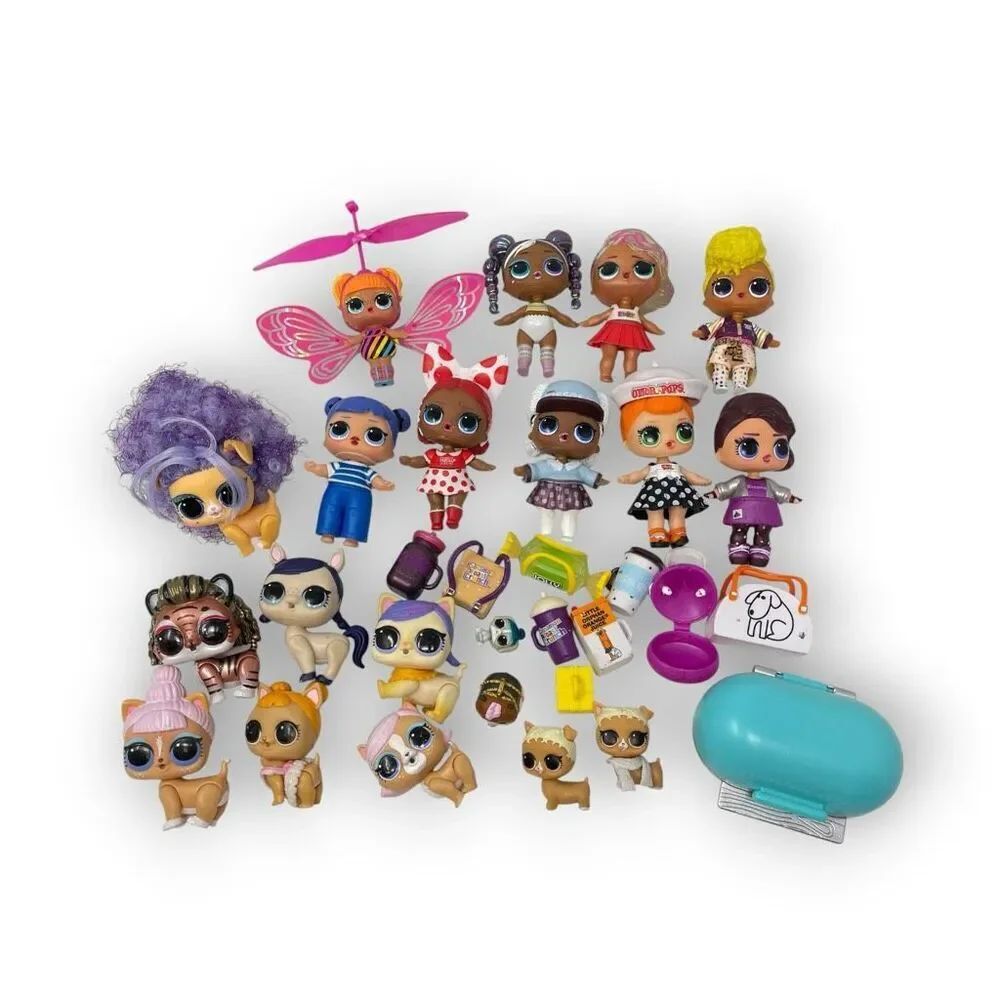 MGA LOL Surprise Dolls Mini Sweets & Pets Bundle Lot of 20